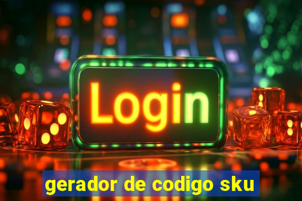 gerador de codigo sku